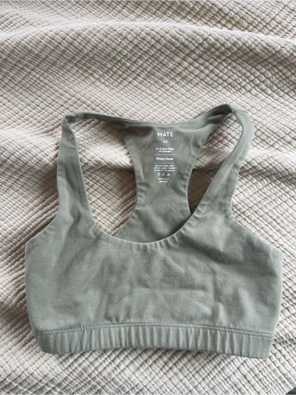 MATE Racerback sports bra